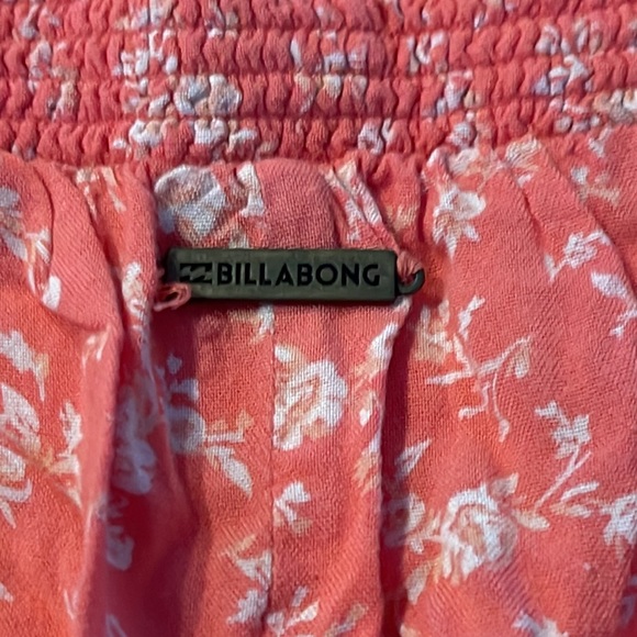 Billabong Shorts Size Medium Peach White Lightweight (BB) - Picture 6 of 6